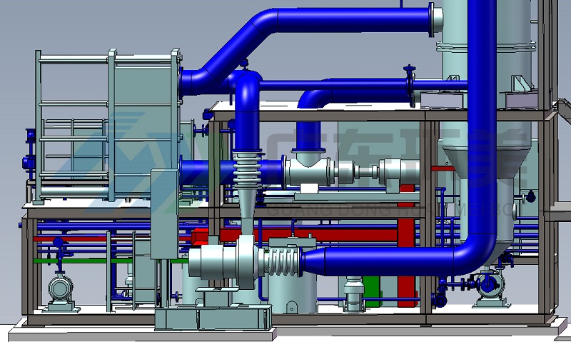  板式磁懸浮MVR蒸發器